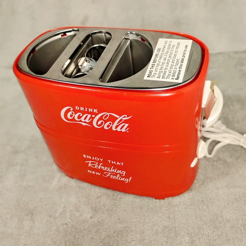 Coca Cola Red Toaster